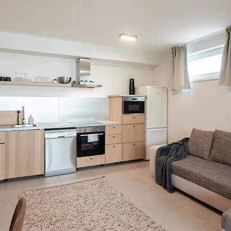 Modern apartman kerti medencével közel a vízparthoz Apartman Siófok